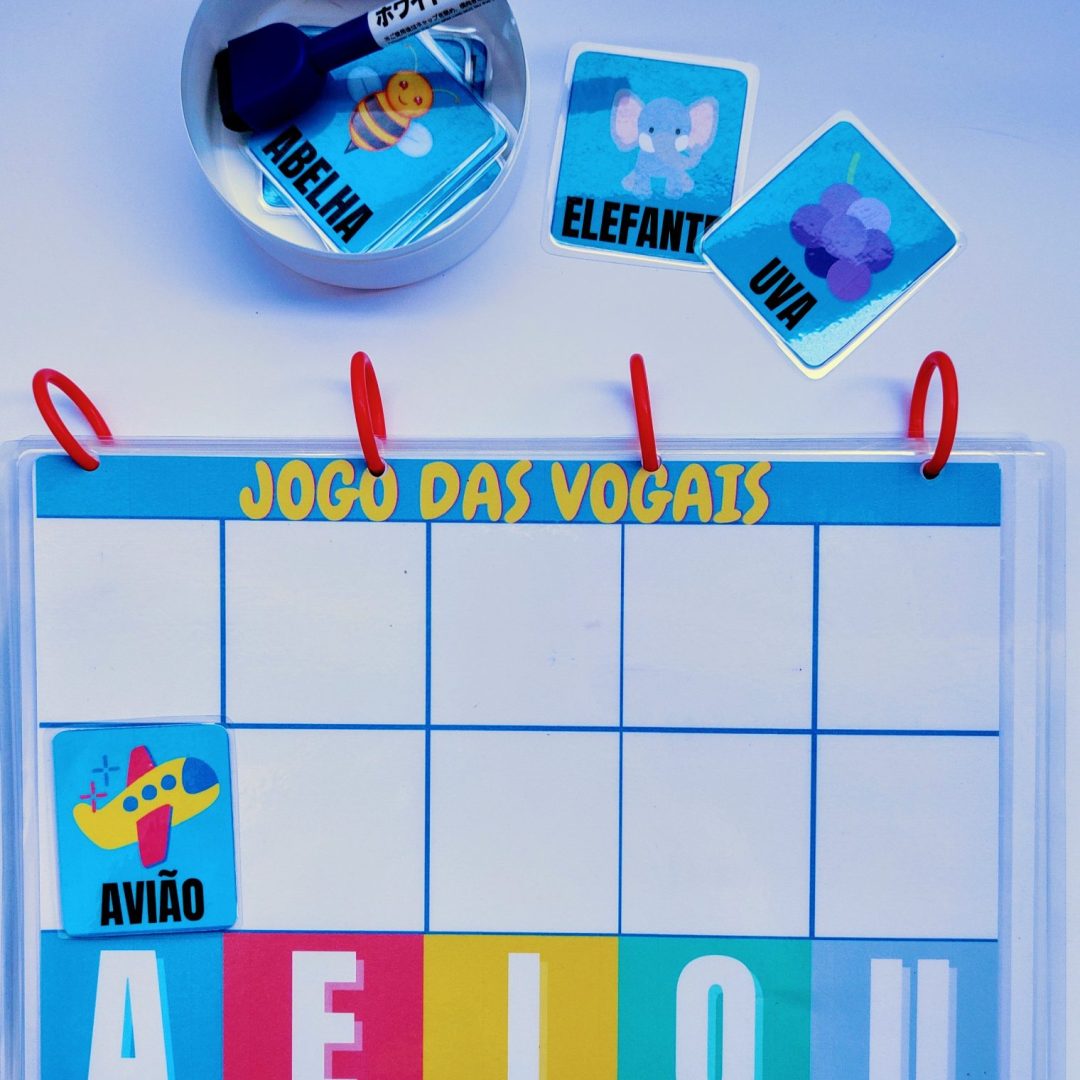 Jogos e atividades com VOGAIS! - Kit com atividades para Educação Infantil