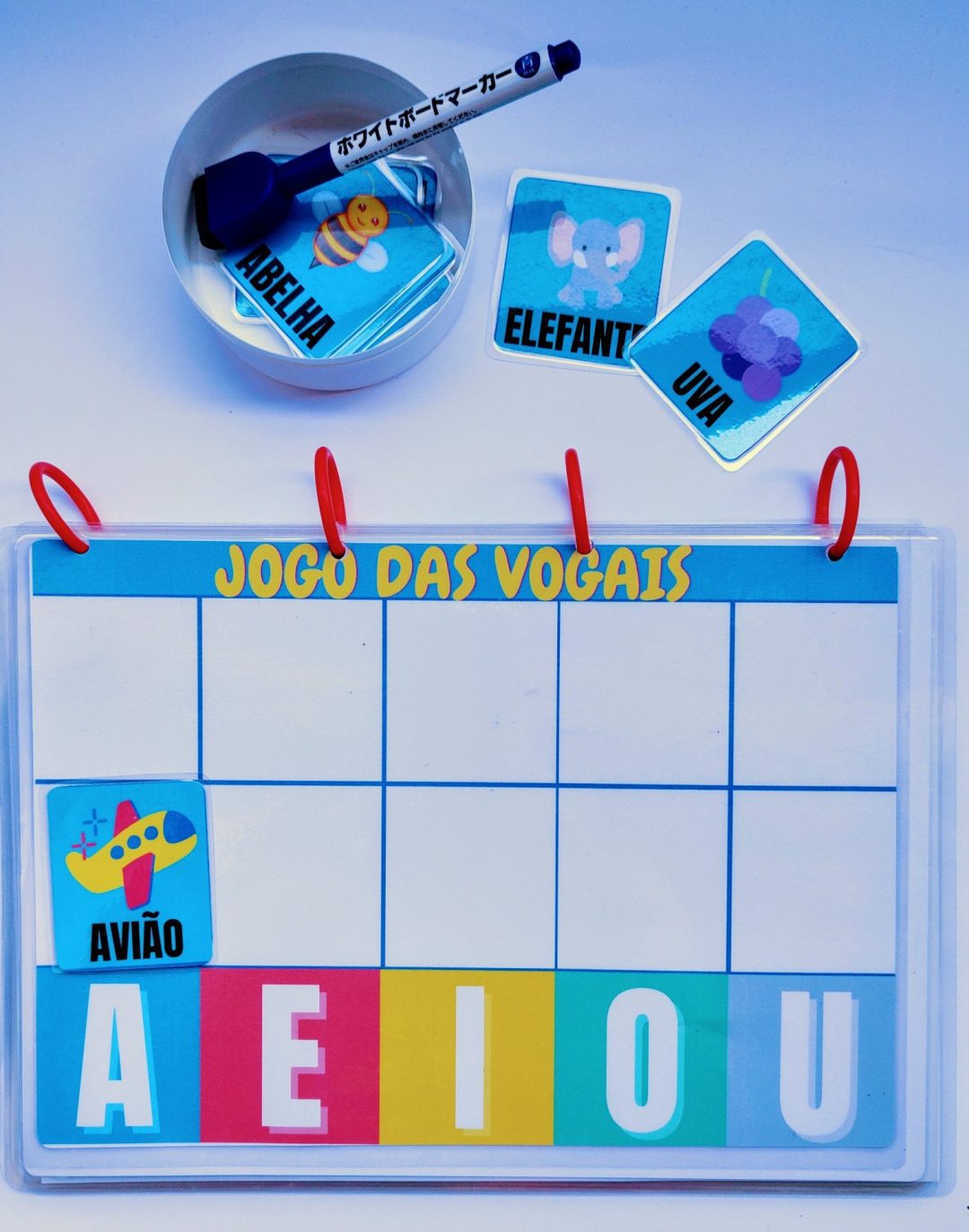 Jogos e atividades com VOGAIS! - Kit com atividades para Educação Infantil