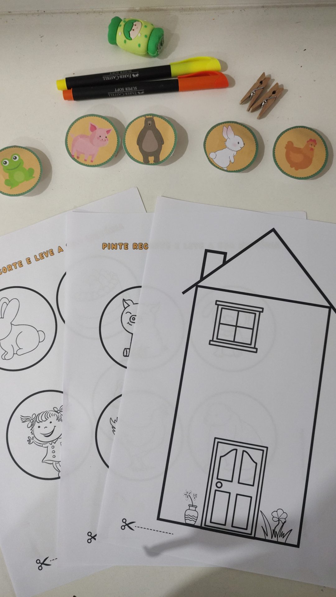 Sequência didática para Educação Infantil - História BEM LÁ NO ALTO na luva! Recurso para contação de história - Imagem 4
