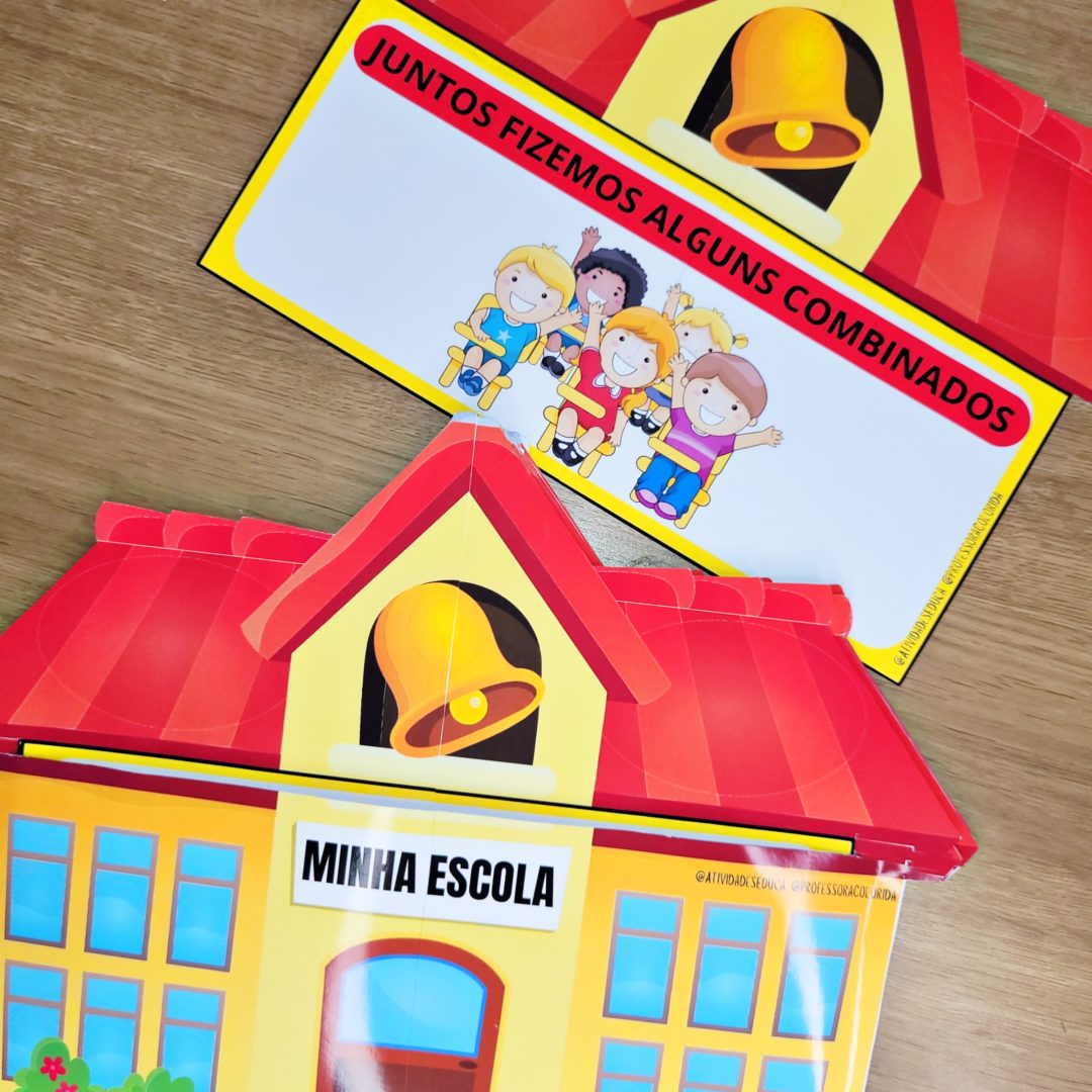 Nossos Combinados da Turma - História interativa para Educação Infantil