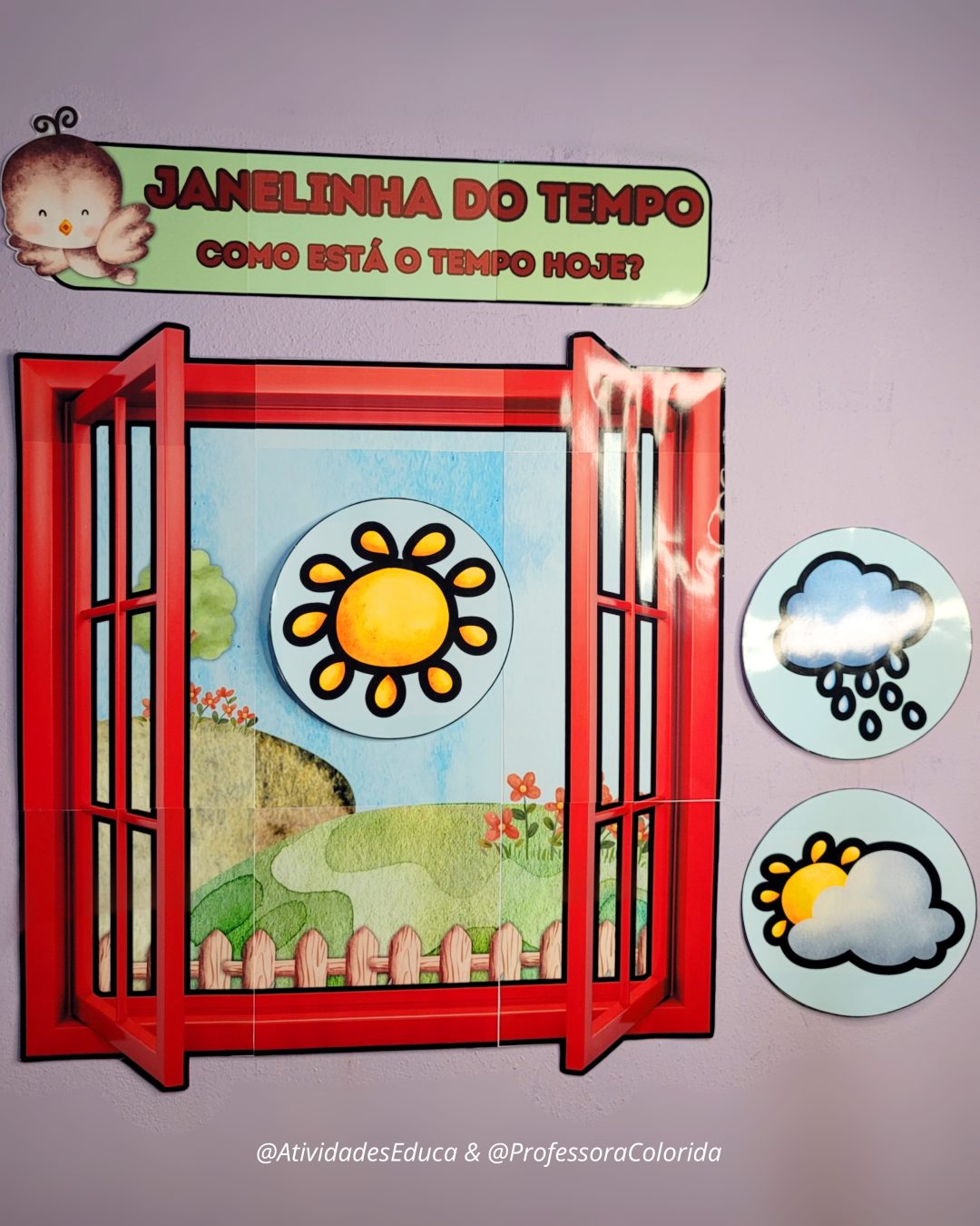 Janelinha do tempo - Hora da rodinha - Imagem 2