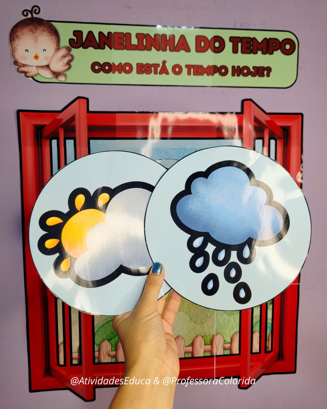 Janelinha do tempo - Hora da rodinha - Imagem 4