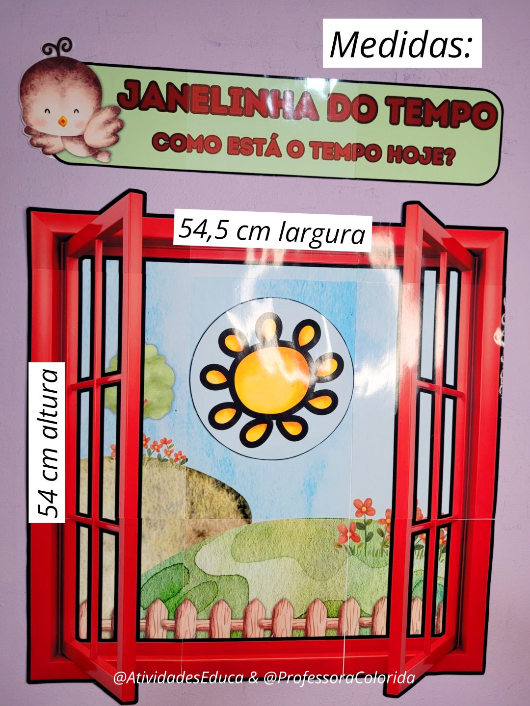 Janelinha do tempo - Hora da rodinha - Imagem 5