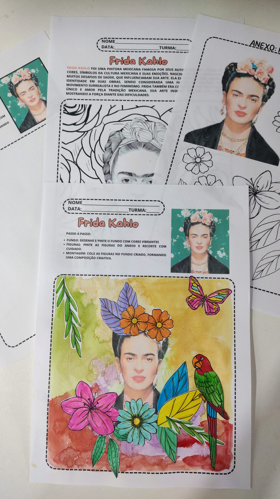 Apostila de Arte Pintores Famosos! Vol.1 - Imagem 4