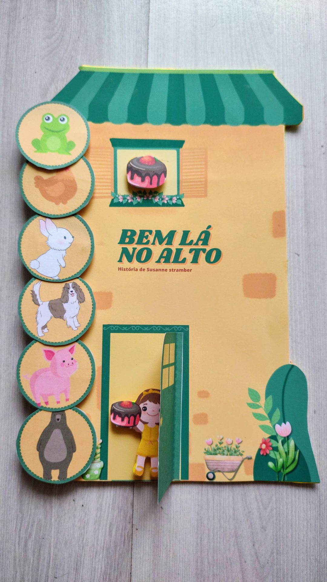 Sequência didática para Educação Infantil - História BEM LÁ NO ALTO na luva! Recurso para contação de história - Imagem 6