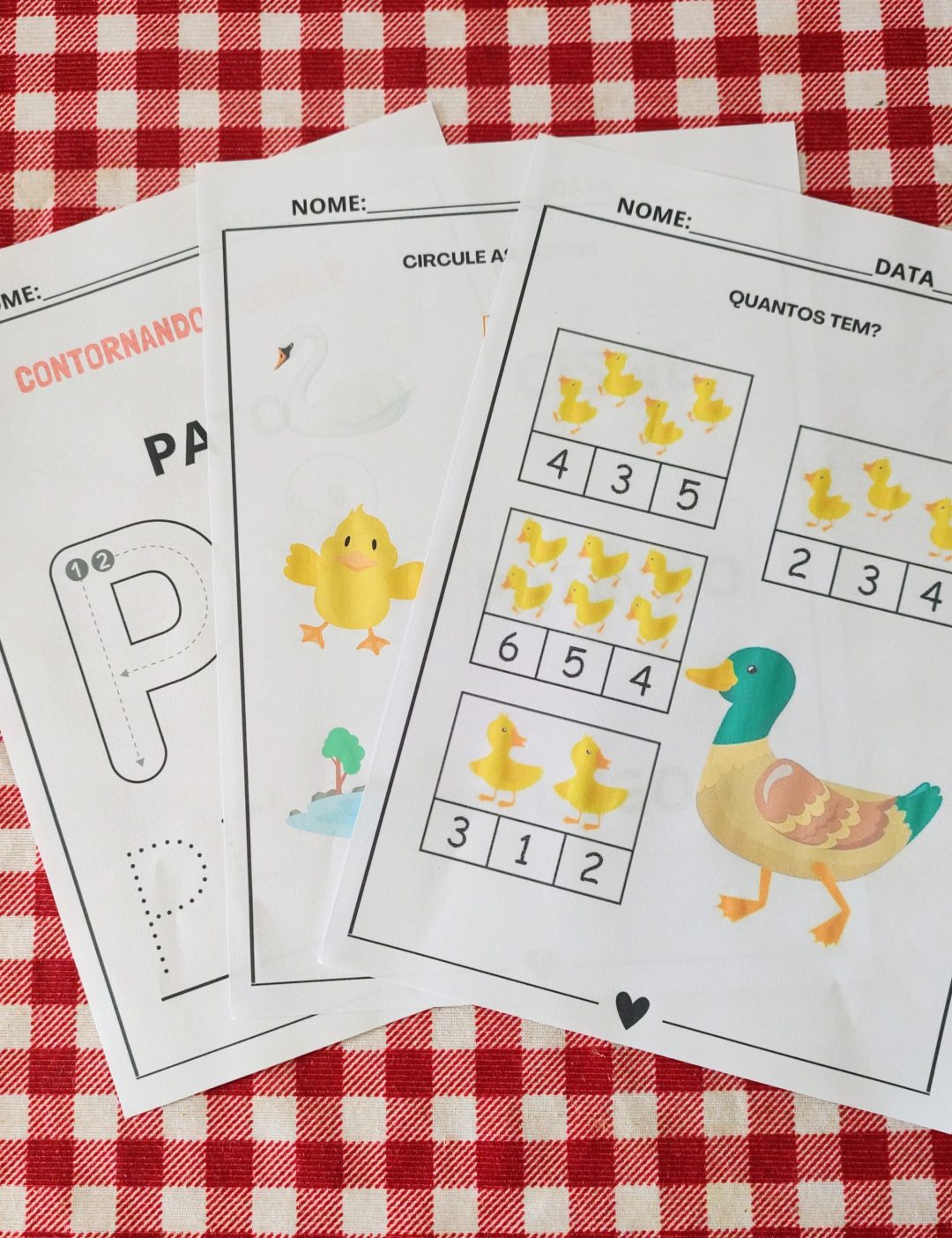 História com atividades para Educação Infantil alinhada à BNCC: O PATINHO FEIO - Avental para Contação de História! - Imagem 4