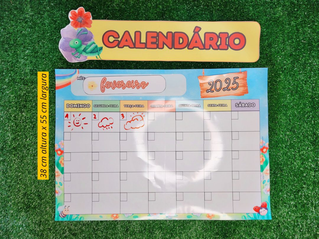 Cartazes de sala de aula para Educação Infantil - KIT JARDIM 2025 - Imagem 9
