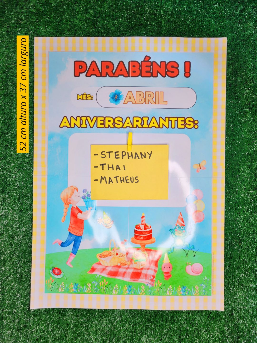 Cartazes de sala de aula para Educação Infantil - KIT JARDIM 2025 - Imagem 7