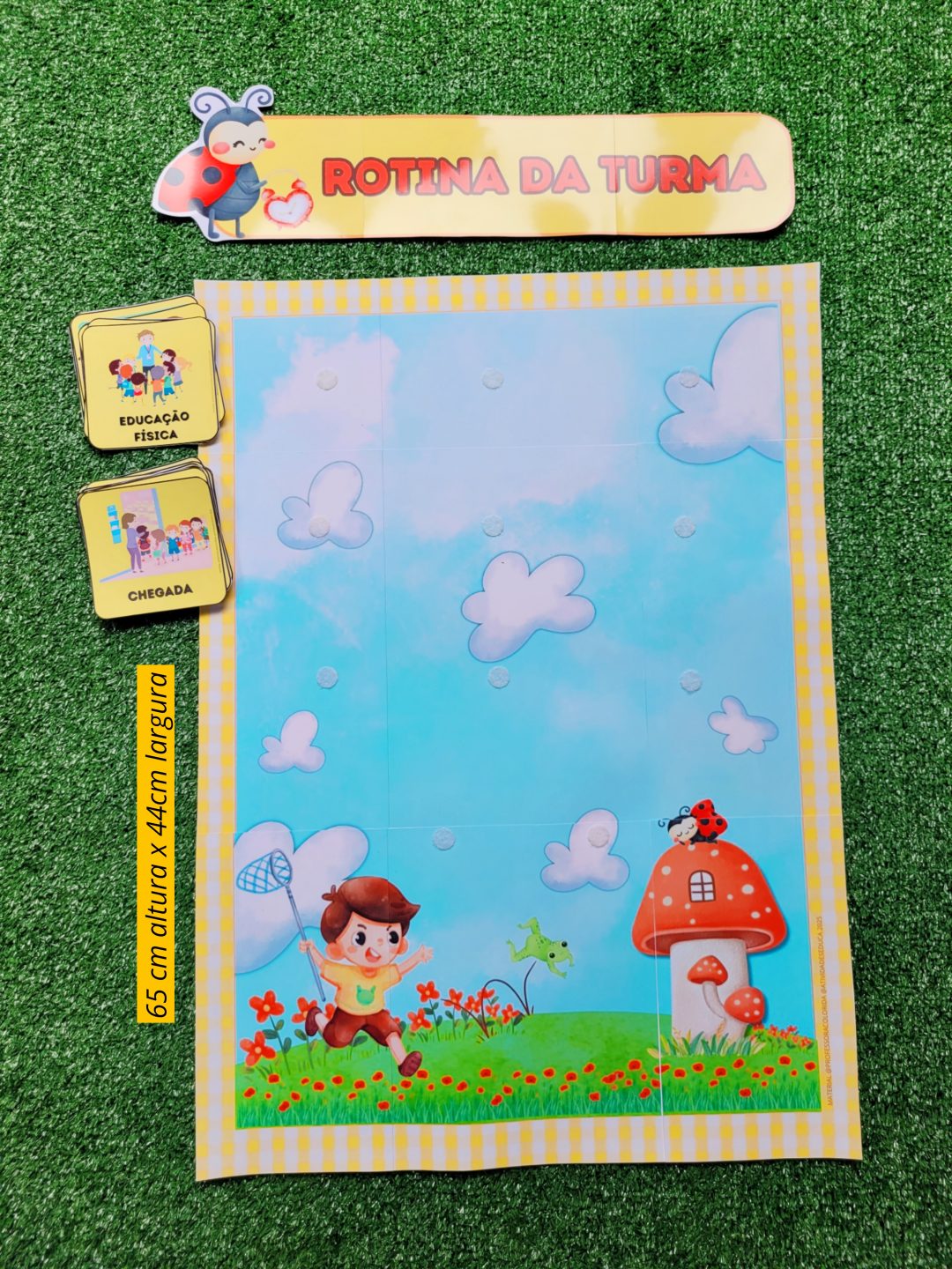 Cartazes de sala de aula para Educação Infantil - KIT JARDIM 2025 - Imagem 5
