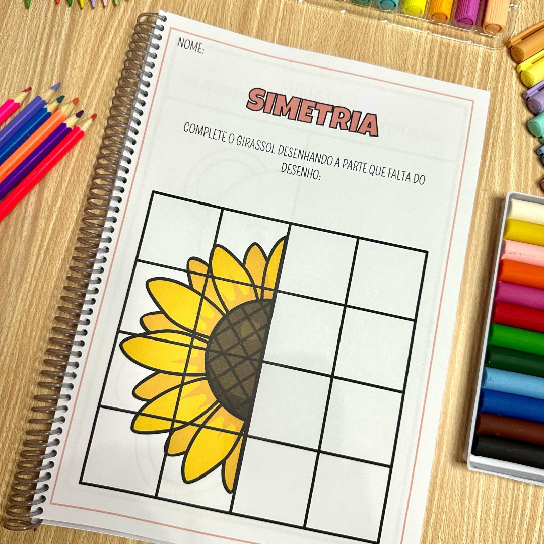 Apostila de simetria com 40 atividades!