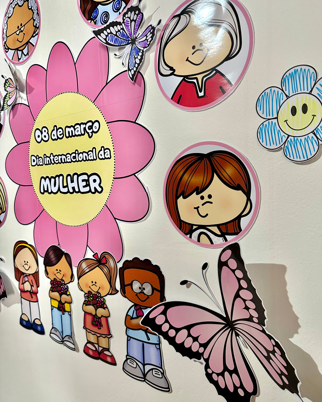 Painel Dia Internacional da Mulher para Educação Infantil – PDF para Imprimir - Imagem 5