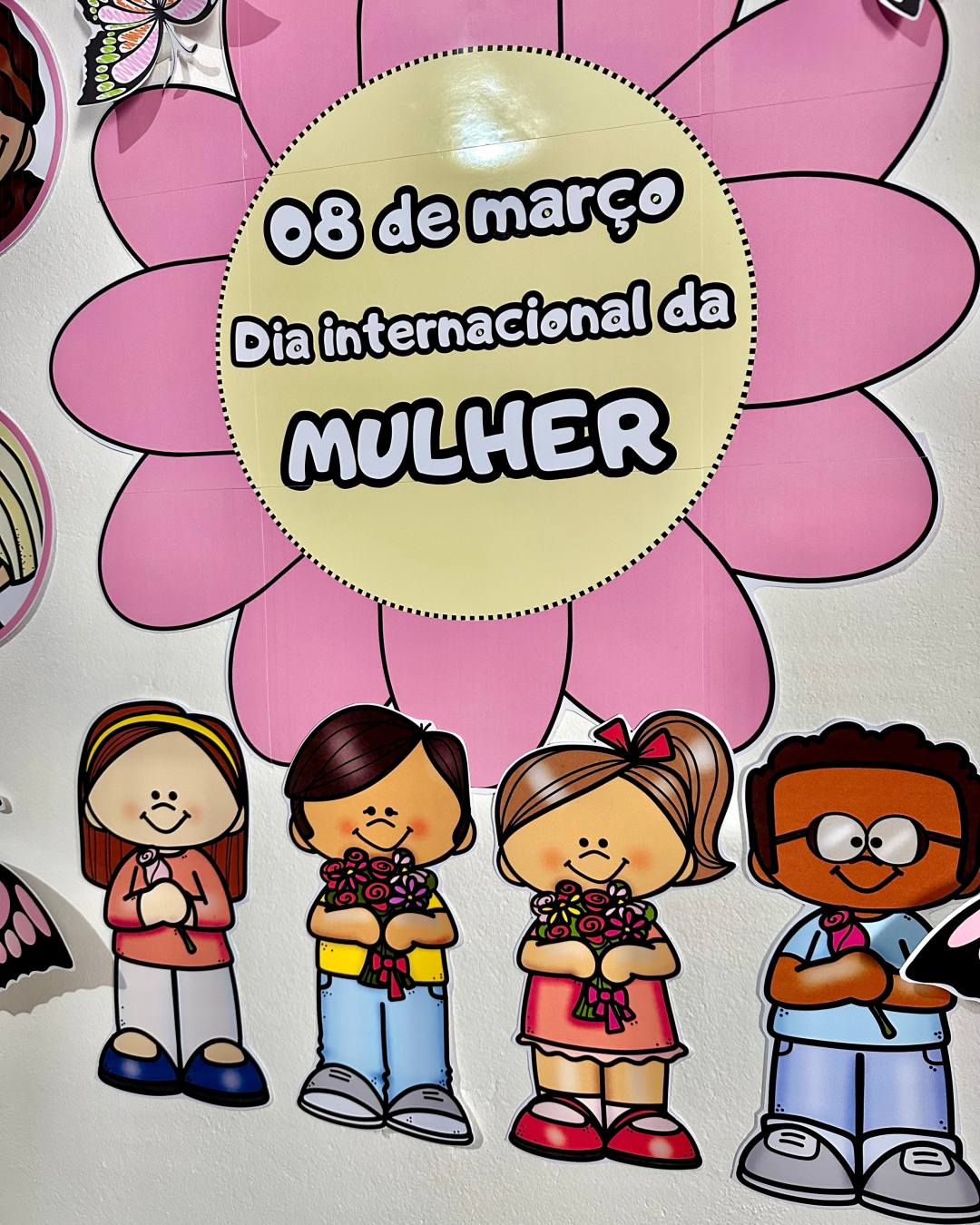 Painel Dia Internacional da Mulher para Educação Infantil – PDF para Imprimir - Imagem 7