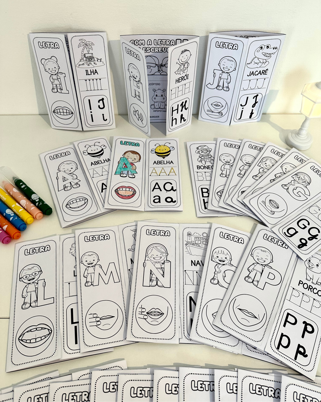 Kit Livrinhos do Alfabeto para Imprimir – Recurso para Alfabetização Lapbook do Alfabeto - Imagem 3