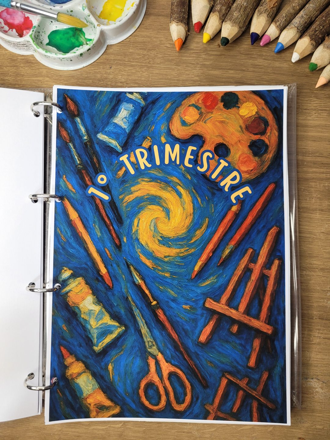 Planner criativo Van gogh para professores de arte- Use em qualquer ano! - Imagem 5