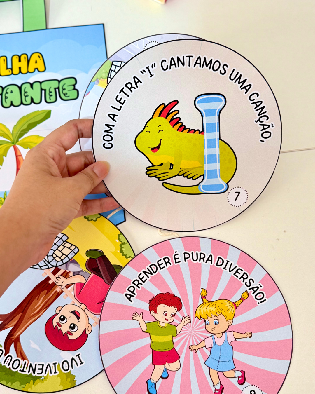 História da VOGAL I para Educação Infantil - Sacola para Contação de História – Trabalhando a Vogal I - Imagem 6