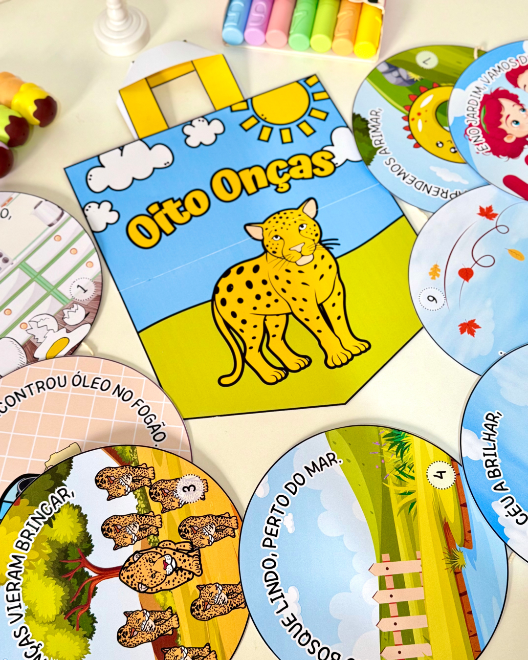 História da VOGAL O para Educação Infantil - Sacola para Contação de História – Trabalhando a Vogal O - Imagem 8