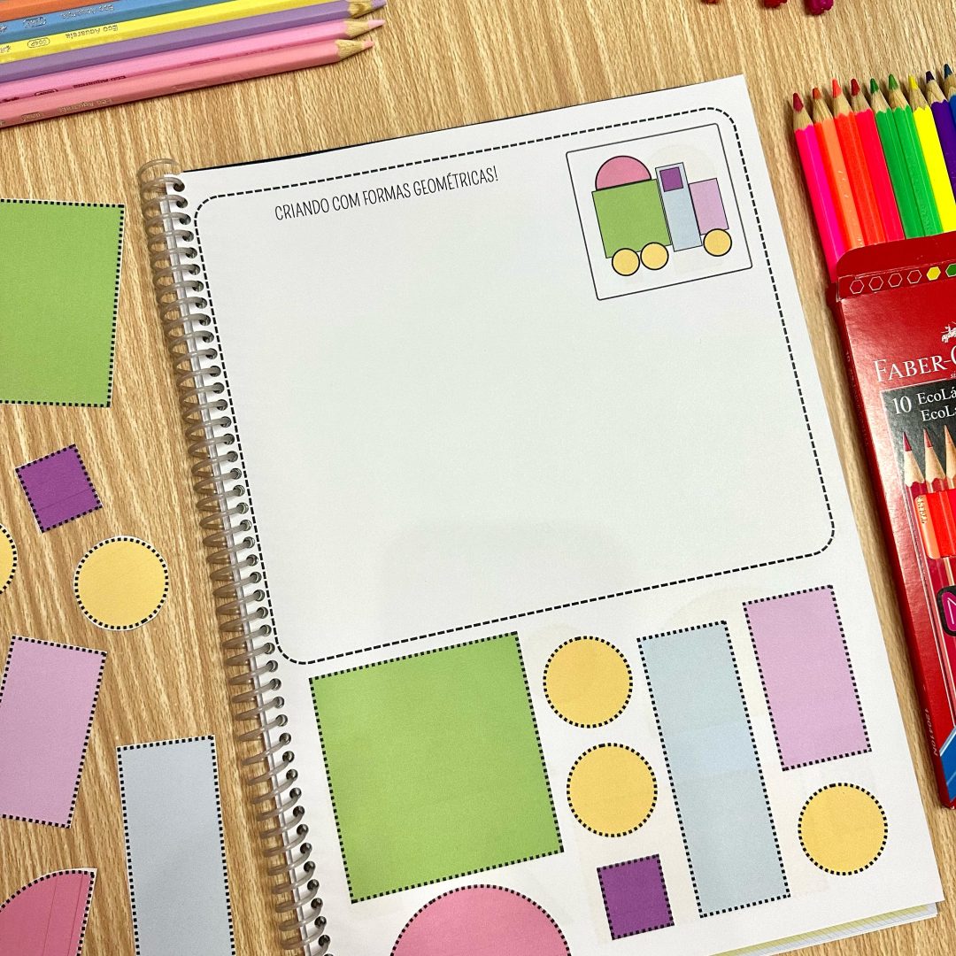 Criando com Formas – Atividades com formas geométricas para Educação Infantil