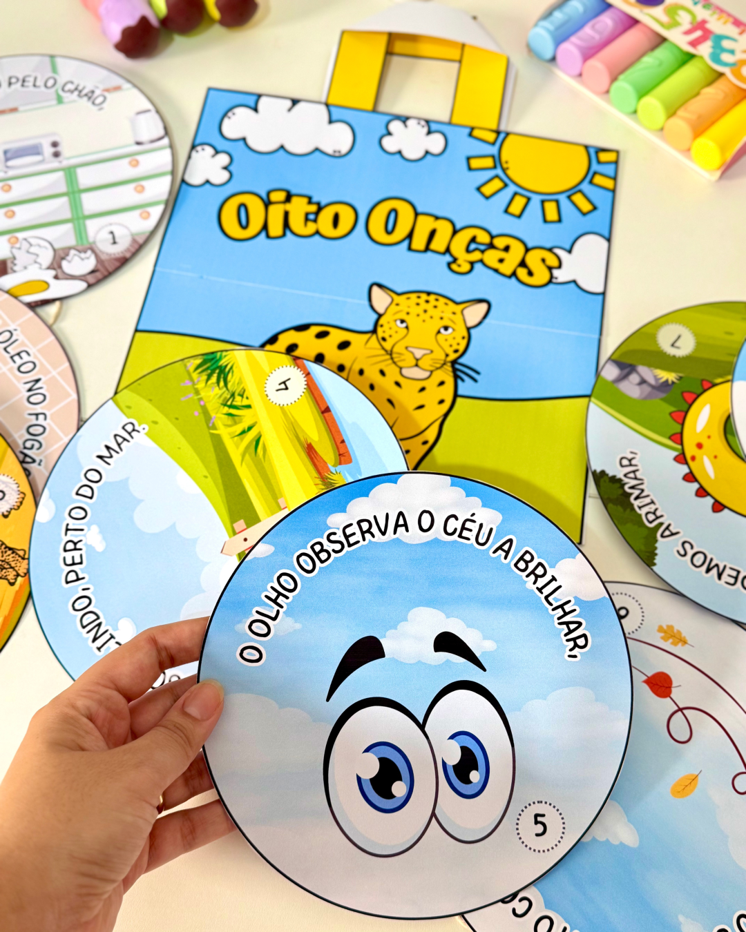 História da VOGAL O para Educação Infantil - Sacola para Contação de História – Trabalhando a Vogal O - Imagem 7