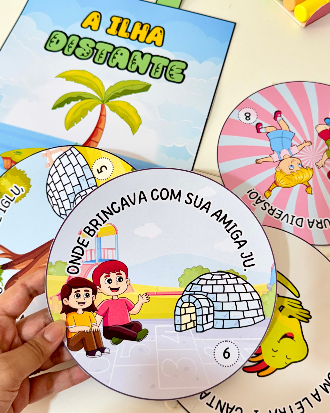 História da VOGAL I para Educação Infantil - Sacola para Contação de História – Trabalhando a Vogal I - Imagem 4