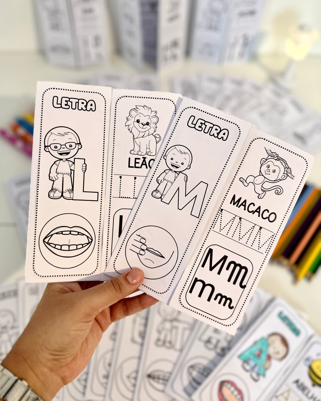Kit Livrinhos do Alfabeto para Imprimir – Recurso para Alfabetização Lapbook do Alfabeto - Imagem 7
