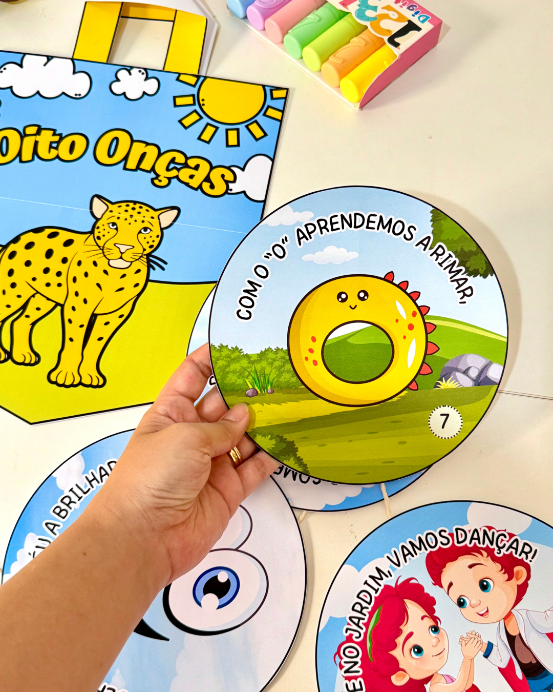 História da VOGAL O para Educação Infantil - Sacola para Contação de História – Trabalhando a Vogal O - Imagem 5
