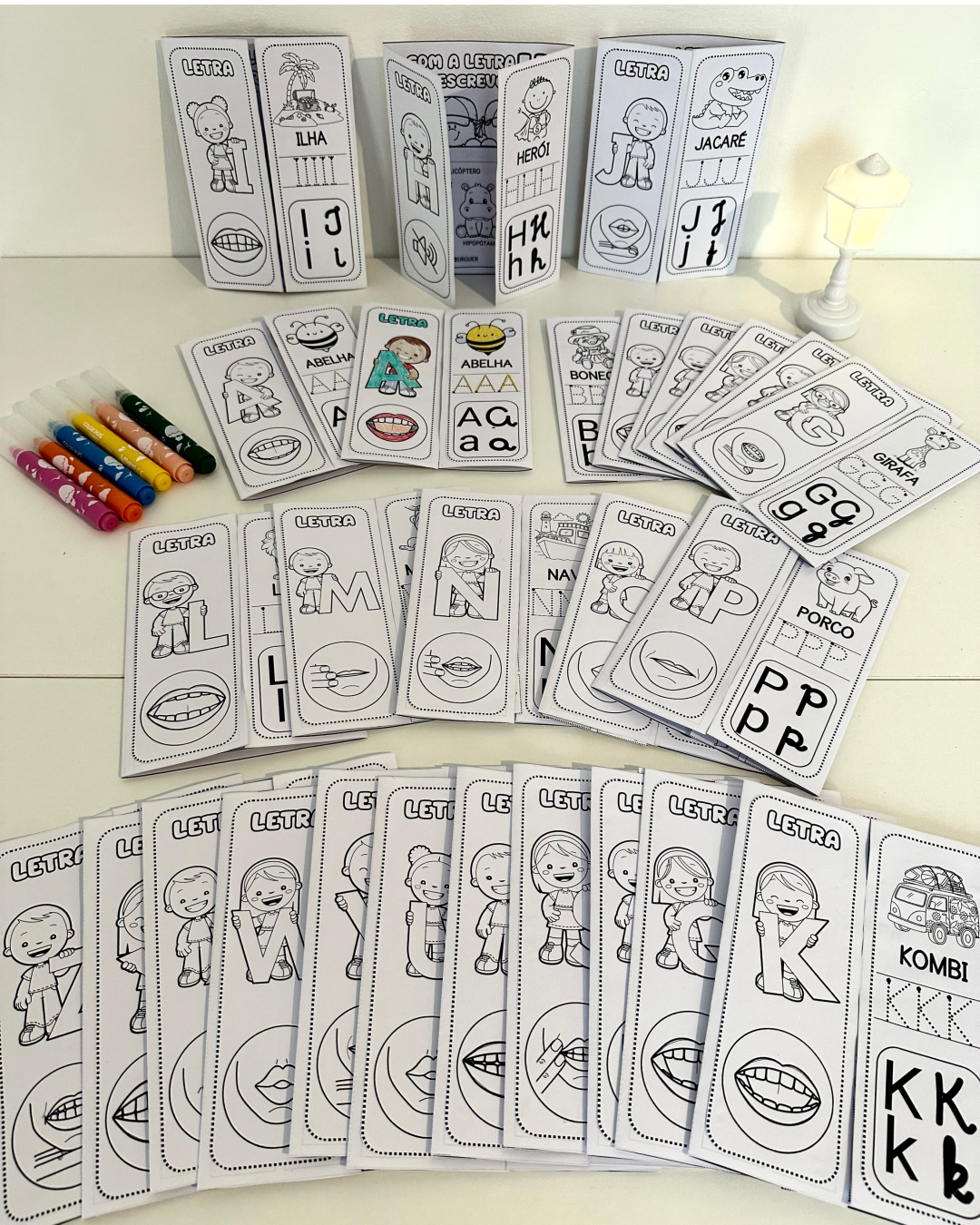 Kit Livrinhos do Alfabeto para Imprimir – Recurso para Alfabetização Lapbook do Alfabeto - Imagem 11