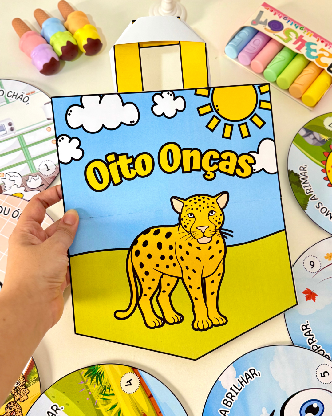 História da VOGAL O para Educação Infantil - Sacola para Contação de História – Trabalhando a Vogal O - Imagem 4