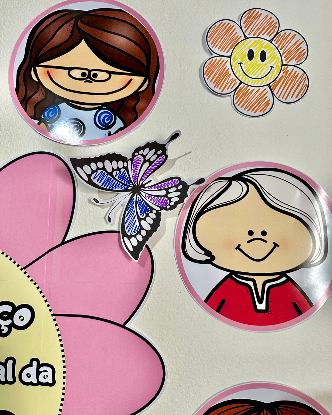 Painel Dia Internacional da Mulher para Educação Infantil – PDF para Imprimir - Imagem 8