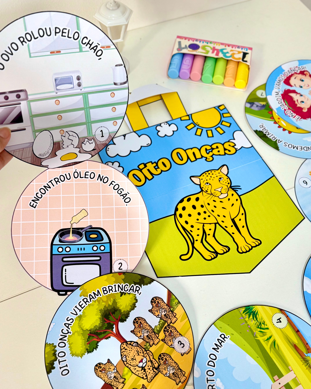 História da VOGAL O para Educação Infantil - Sacola para Contação de História – Trabalhando a Vogal O - Imagem 3