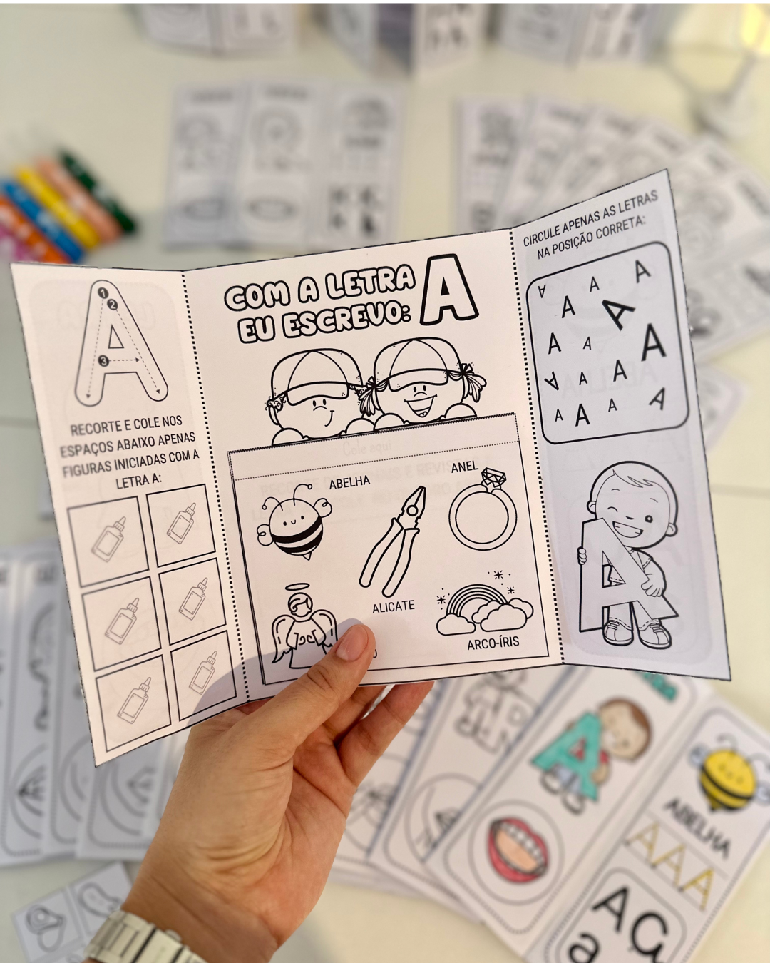 Kit Livrinhos do Alfabeto para Imprimir – Recurso para Alfabetização Lapbook do Alfabeto - Imagem 6