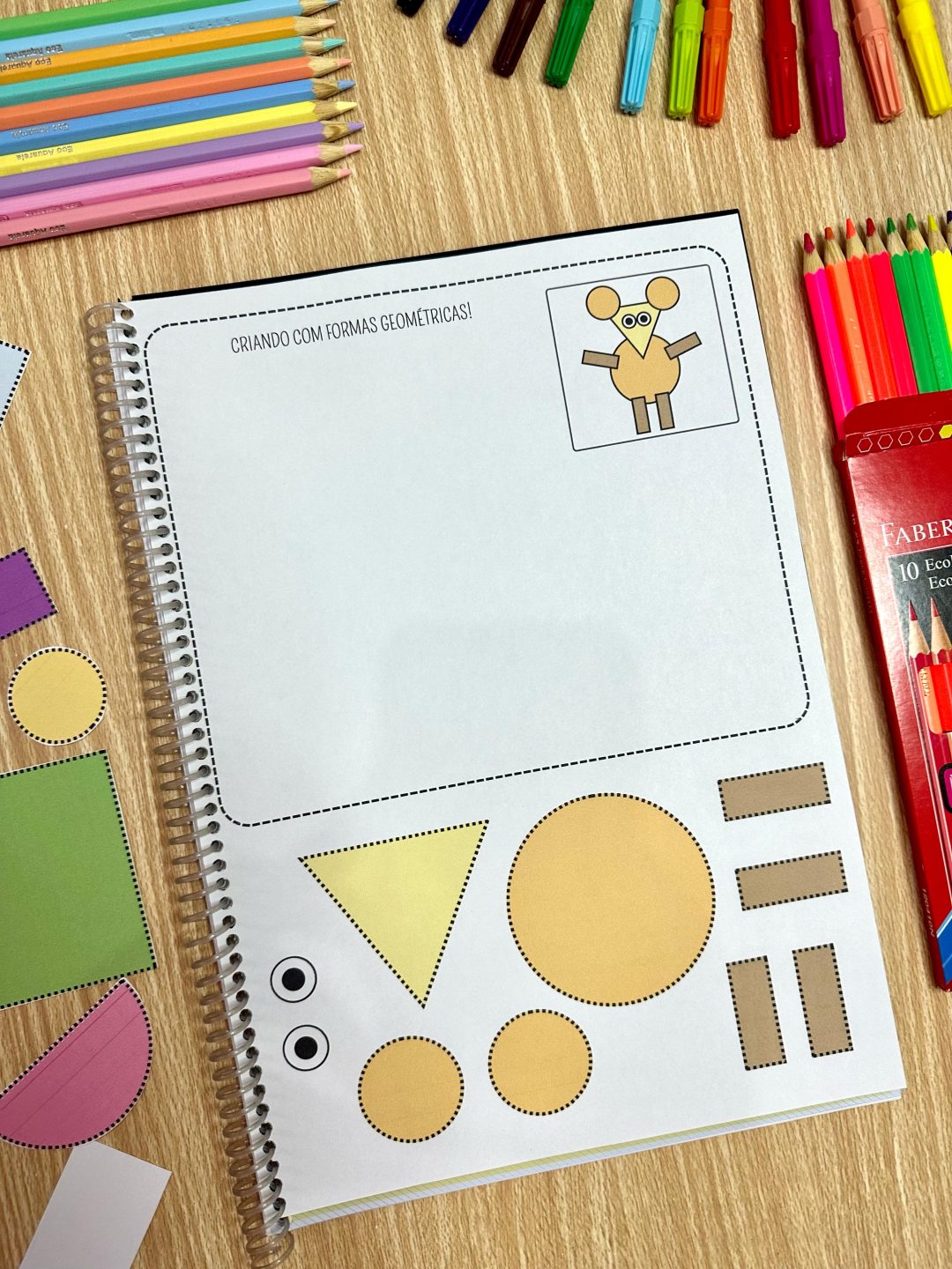 Criando com Formas – Atividades com formas geométricas para Educação Infantil - Imagem 4