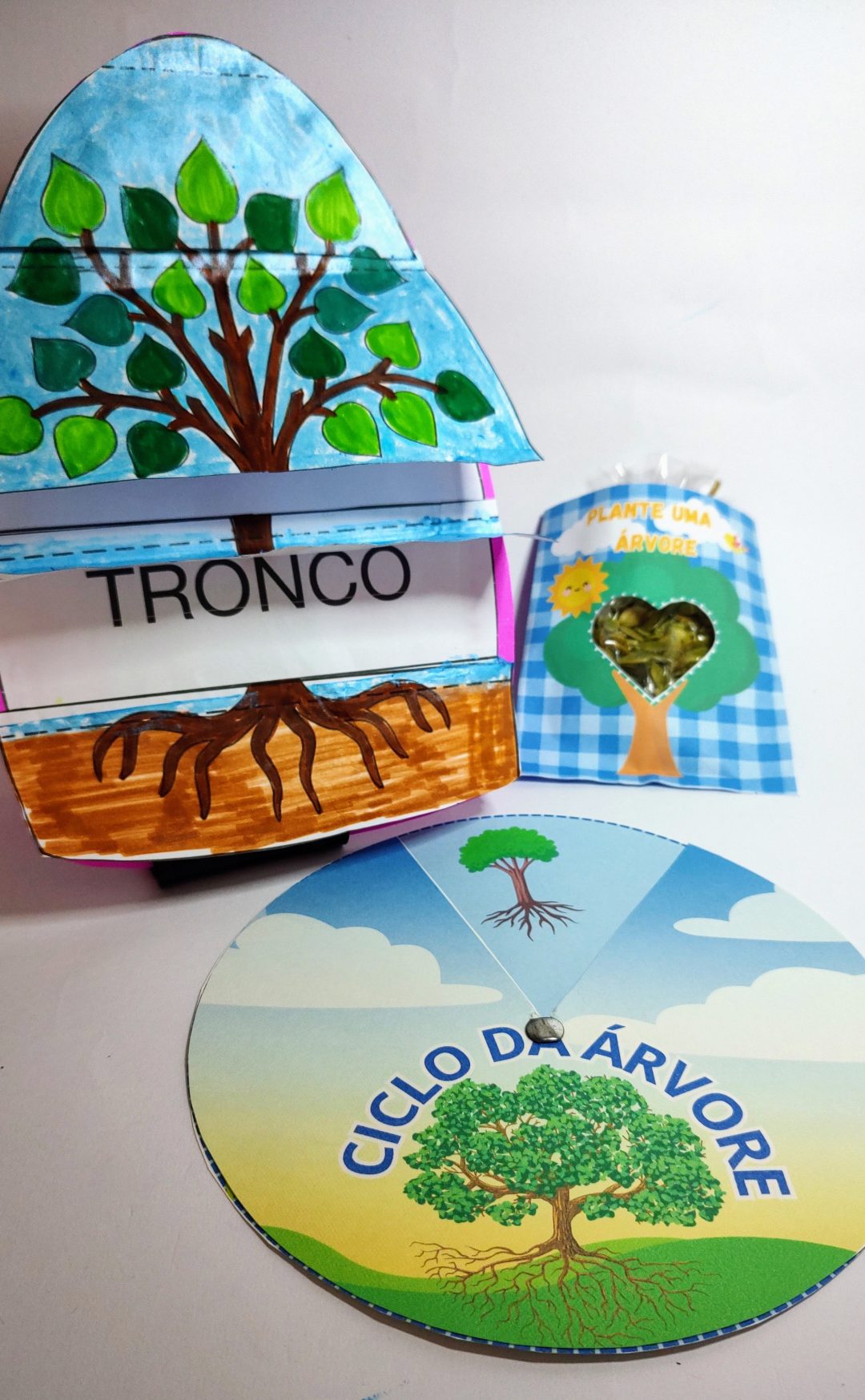 Atividades para o Dia da Árvore alinhadas à BNCC: História na luva, atividades, ciclo da árvore, lembrancinha e atividades de registrobônus! - Image 11