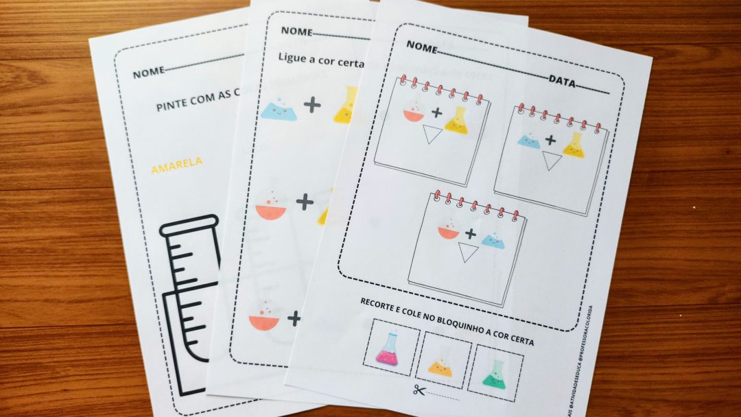 Laboratório das Cores: Arquivo Interativo para Aprender Cores Primárias e Secundárias! - Imagem 2