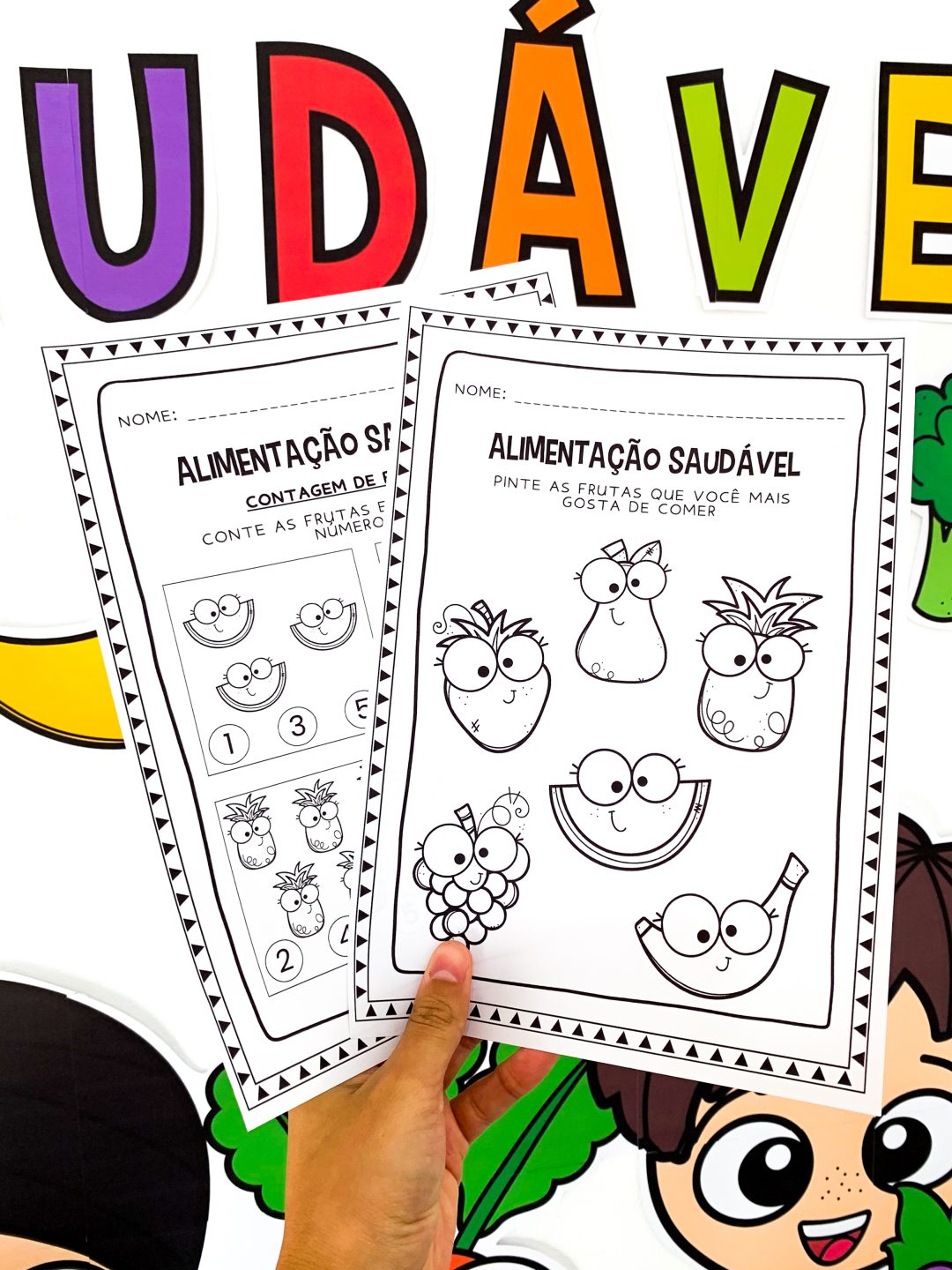 Kit Alimentação Saudável - Atividades para trabalhar alimentação saudável com Educação Infantil - Imagem 8