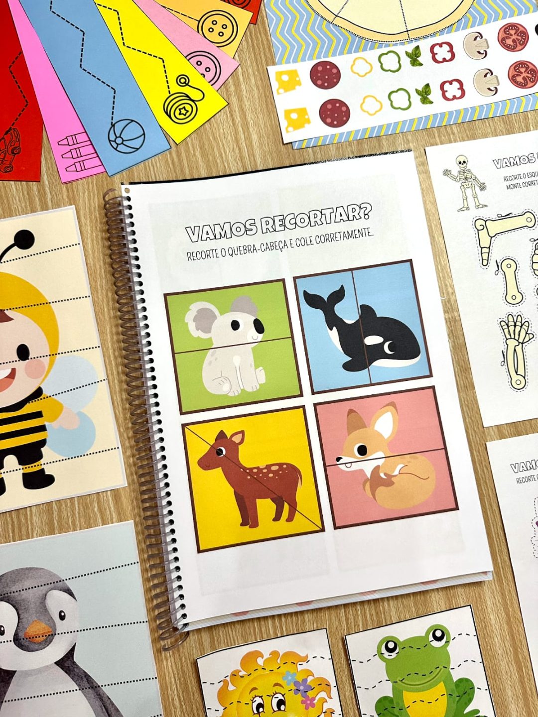 Apostila RECORTE E COLAGEM para Educação Infantil - Atividades para recortar e colar! - Imagem 35