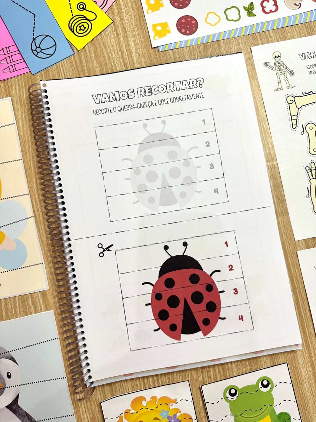 Apostila RECORTE E COLAGEM para Educação Infantil - Atividades para recortar e colar! - Imagem 32