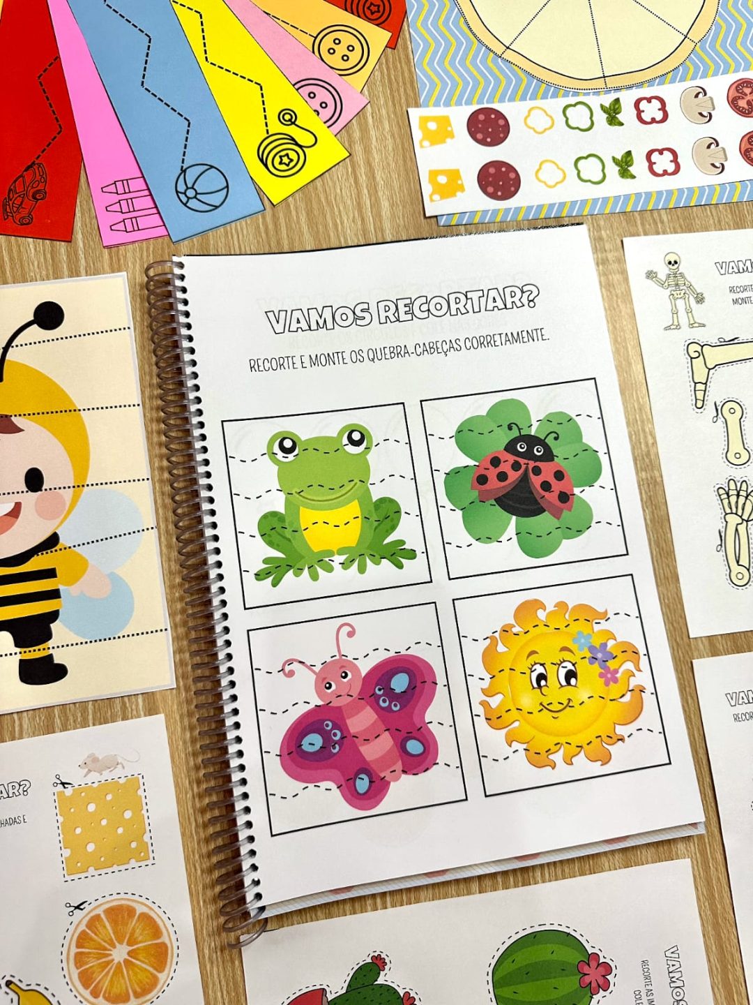 Apostila RECORTE E COLAGEM para Educação Infantil - Atividades para recortar e colar! - Imagem 30