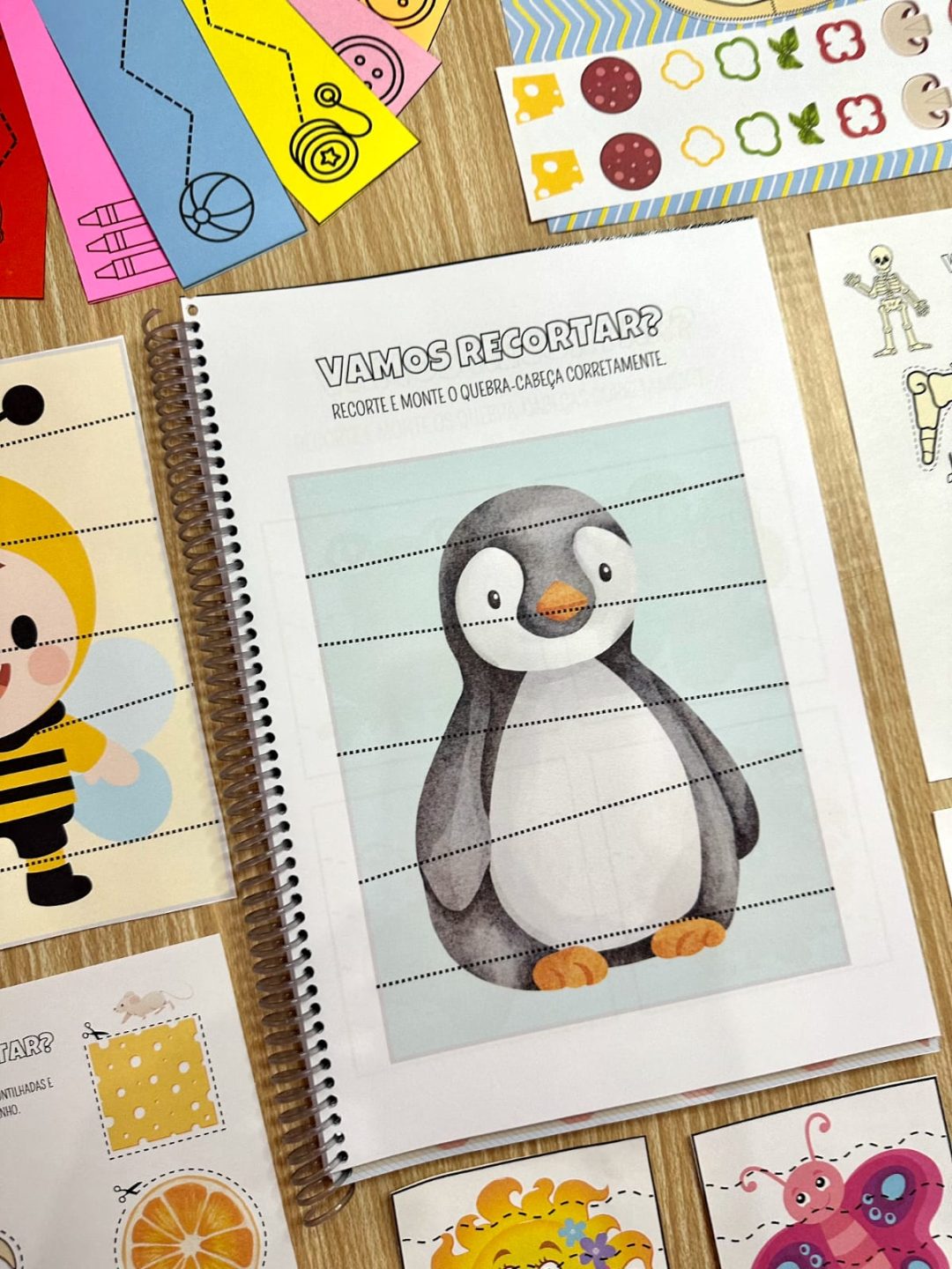 Apostila RECORTE E COLAGEM para Educação Infantil - Atividades para recortar e colar! - Imagem 29