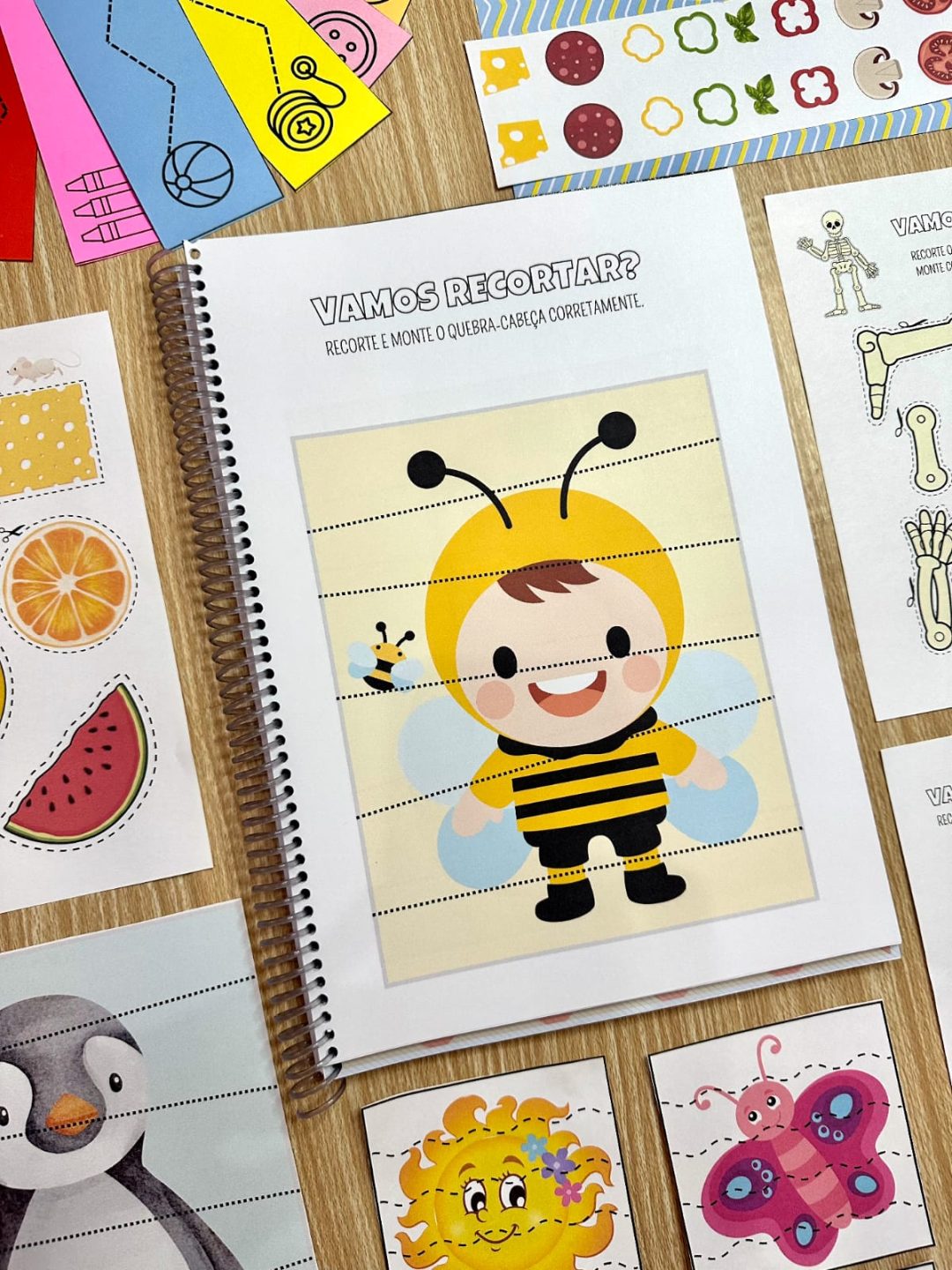 Apostila RECORTE E COLAGEM para Educação Infantil - Atividades para recortar e colar! - Imagem 28