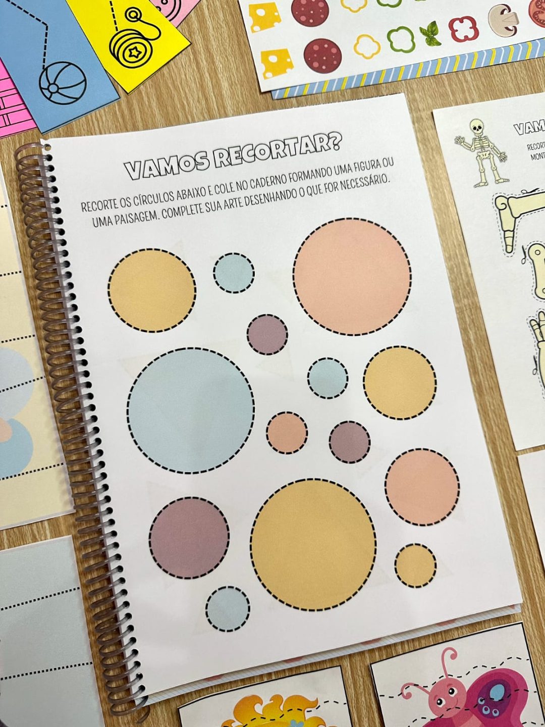 Apostila RECORTE E COLAGEM para Educação Infantil - Atividades para recortar e colar! - Imagem 26