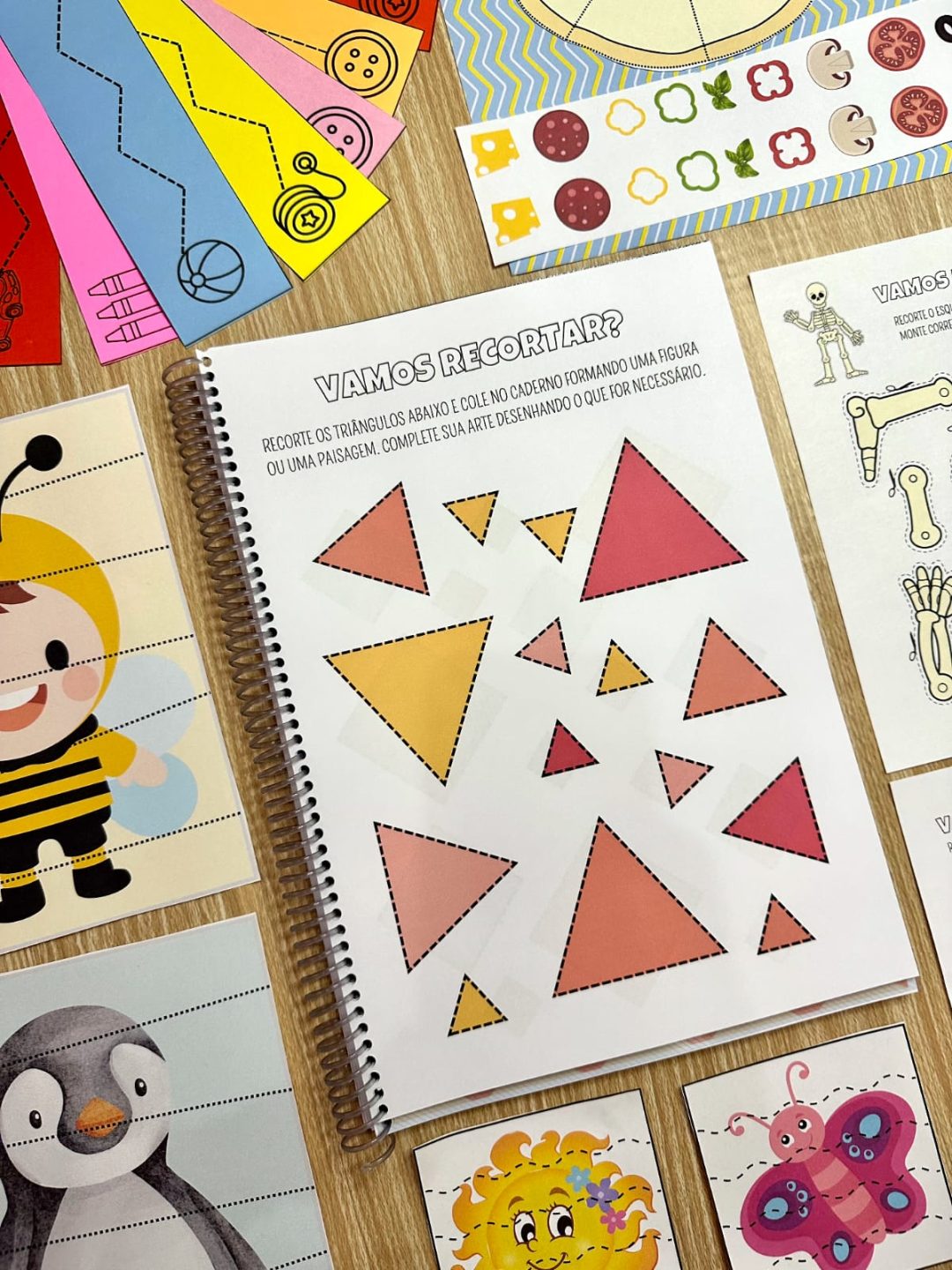 Apostila RECORTE E COLAGEM para Educação Infantil - Atividades para recortar e colar! - Imagem 25