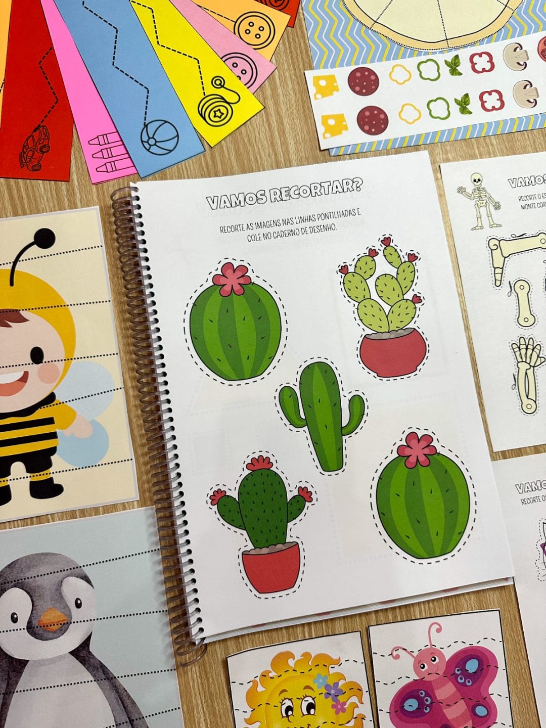 Apostila RECORTE E COLAGEM para Educação Infantil - Atividades para recortar e colar! - Imagem 23