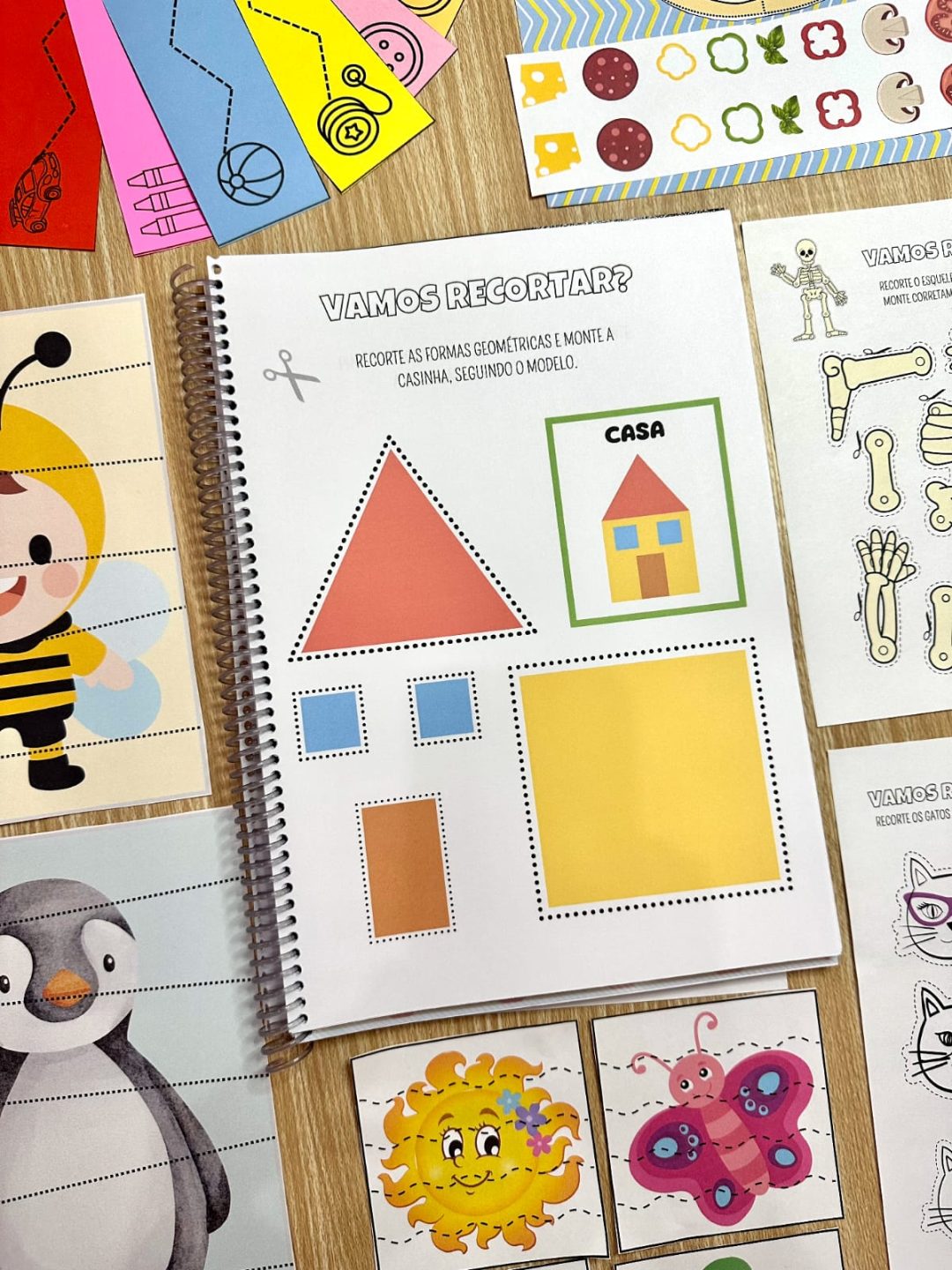 Apostila RECORTE E COLAGEM para Educação Infantil - Atividades para recortar e colar! - Imagem 22