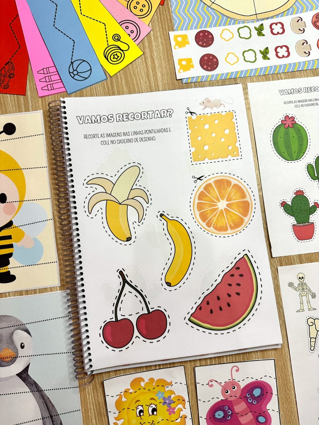 Apostila RECORTE E COLAGEM para Educação Infantil - Atividades para recortar e colar! - Imagem 21