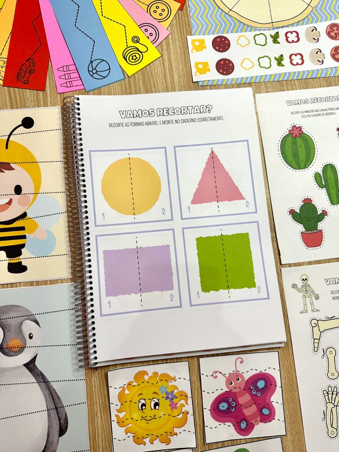 Apostila RECORTE E COLAGEM para Educação Infantil - Atividades para recortar e colar! - Imagem 19