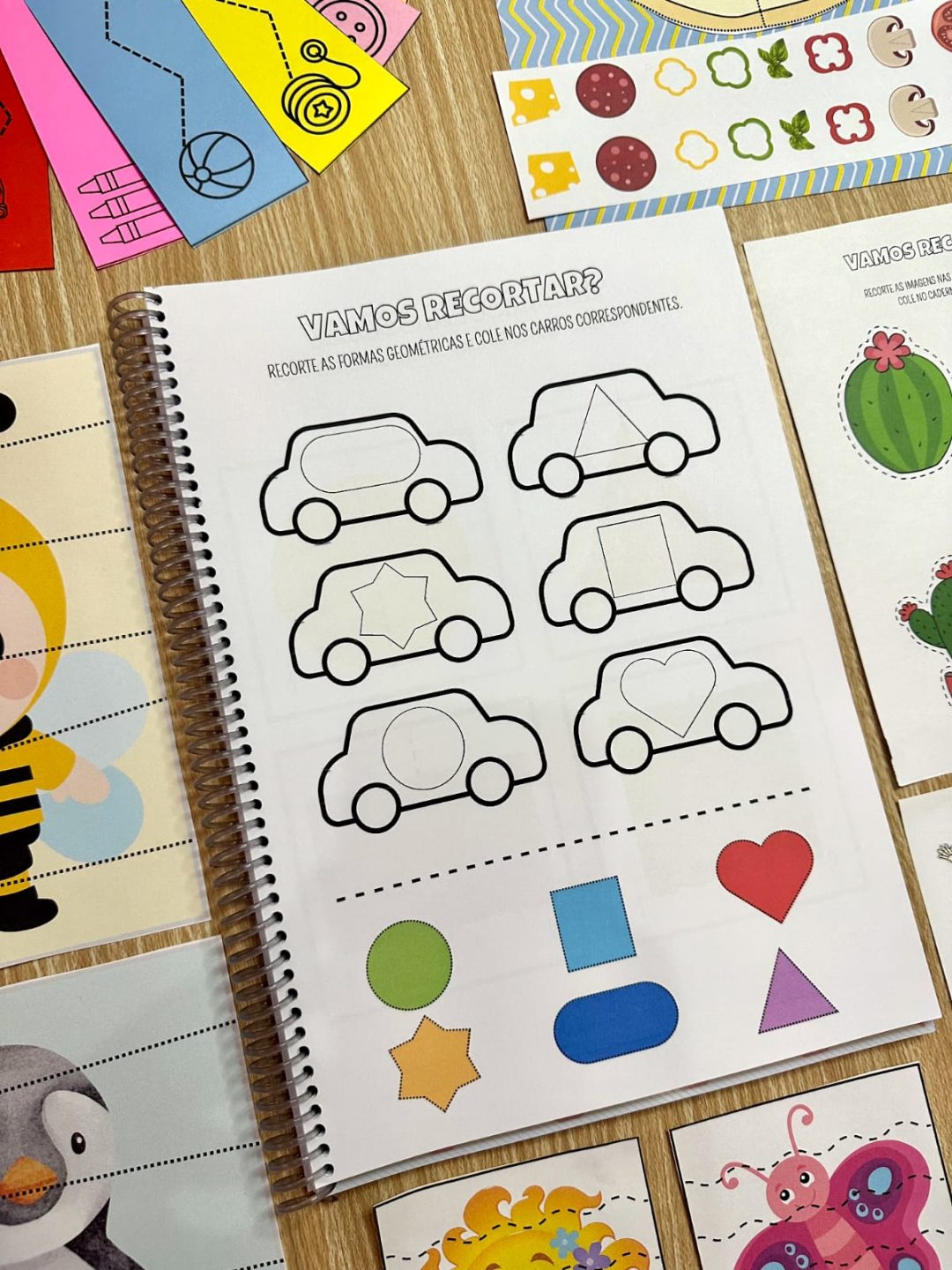 Apostila RECORTE E COLAGEM para Educação Infantil - Atividades para recortar e colar! - Imagem 18
