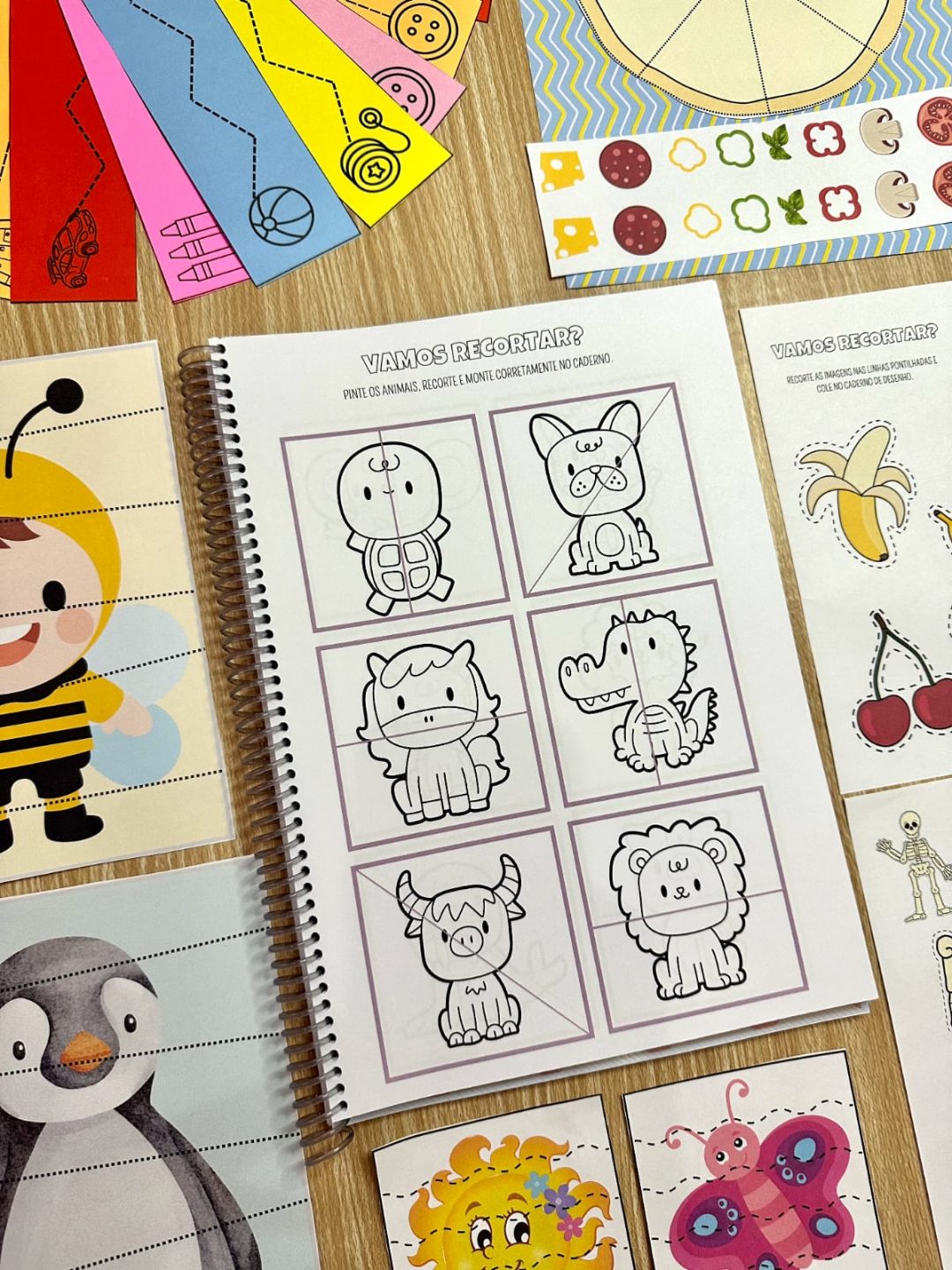 Apostila RECORTE E COLAGEM para Educação Infantil - Atividades para recortar e colar! - Imagem 15