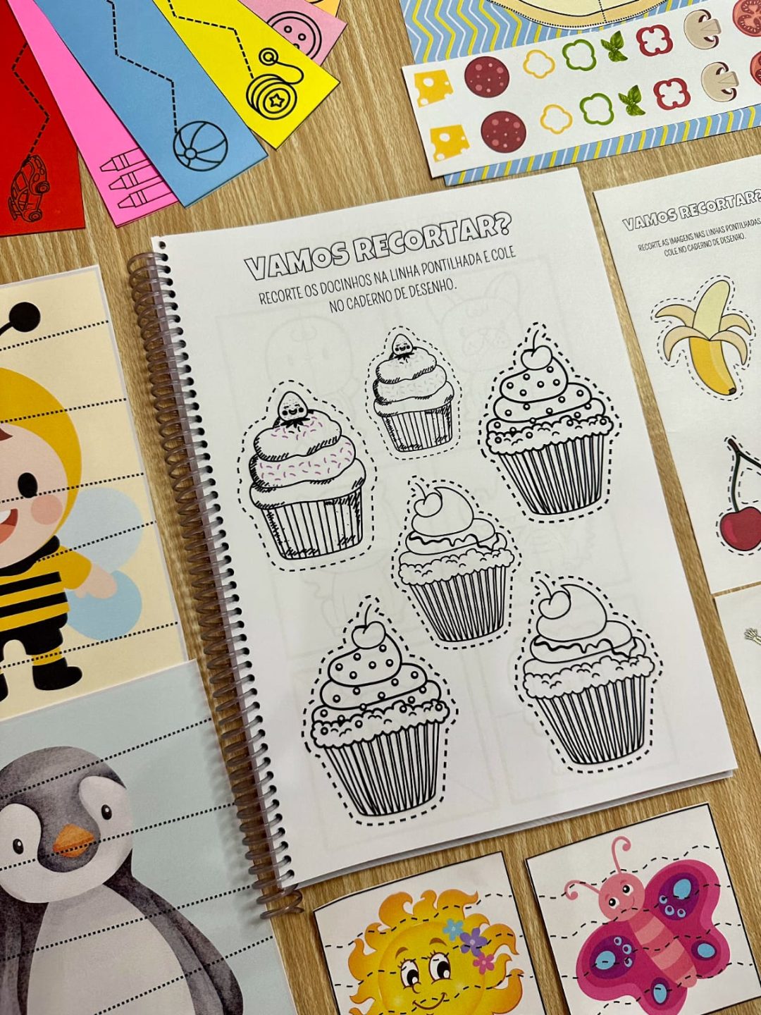 Apostila RECORTE E COLAGEM para Educação Infantil - Atividades para recortar e colar! - Imagem 14