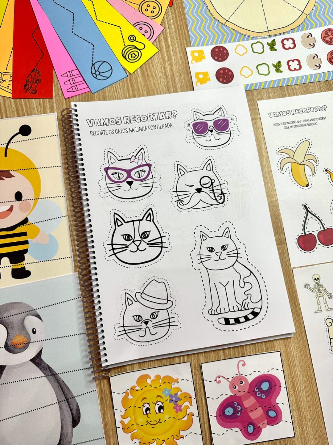 Apostila RECORTE E COLAGEM para Educação Infantil - Atividades para recortar e colar! - Imagem 11