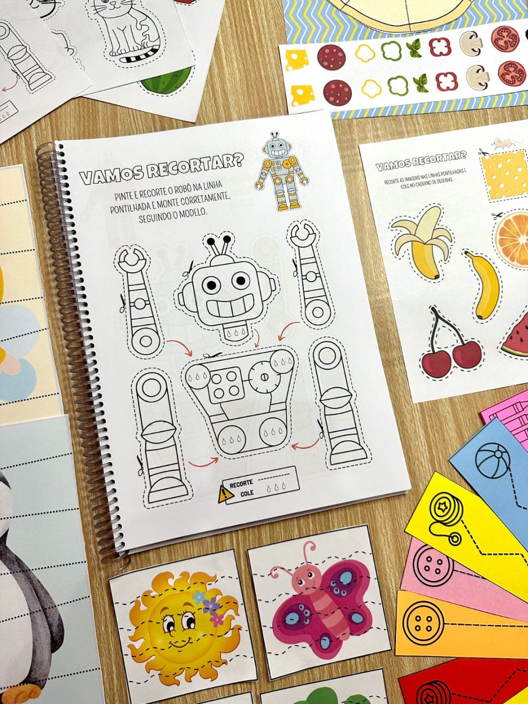Apostila RECORTE E COLAGEM para Educação Infantil - Atividades para recortar e colar! - Imagem 9